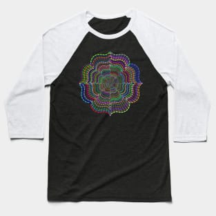 Psychedelic Black Hole Baseball T-Shirt